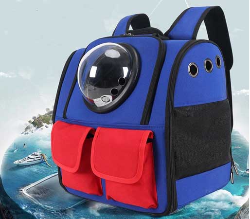 Backpack foldable pet bag beautiful